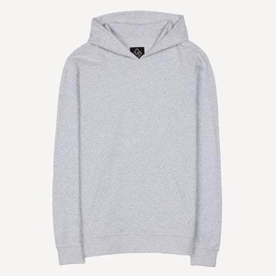 Pullover Hoodie made with 100% Recycled Fiber - White Heather