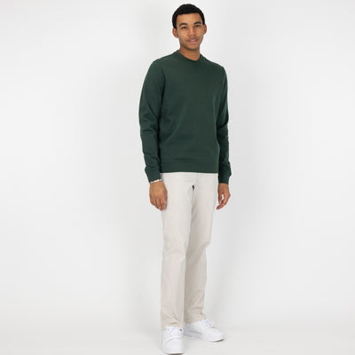 Fleece Crew made with 100% Recycled Fiber - Green